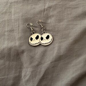 Jack Skellington Dangle Earrings